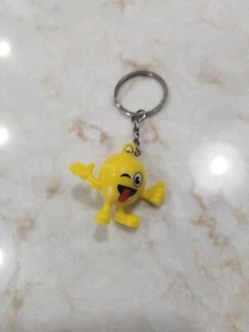 Llavero cara sonriente amarillo auto hogar humor llaves lengua - Imagen 1 de 5
