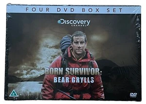 Discovery Channel Bear Grylls: Born Survivor 4 DVD Box Set (2007) Brand New - Picture 1 of 4