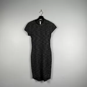 Lululemon Women’s & Go Where To Short Sleeve Dress Size 4 in Heathered Black - Bild 1 von 10