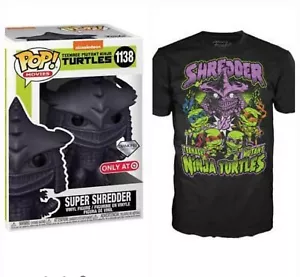 NUOVO trituratore diamante Funko Pop TMNT #1138 con una grande t-shirt esclusiva bersaglio - Foto 1 di 2