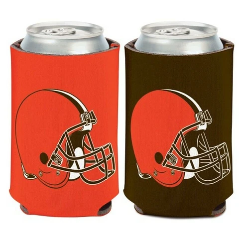 Cleveland Browns Can Cooler Two Sided Design NFL Collapsible Koozie Cover