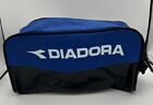 Diadora Soccer Cleat Shoe Bag Travel Zip Pouch Blue