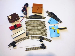 LOT BACHMANN HO BRASS TRACK WITH RE-RAILER Power Pack Caboose Gondola - Picture 1 of 7