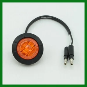 Maxxima Marker Clearance 6 LED luz 1-1/4 "Round Amber Grommet Mount - Imagen 1 de 2