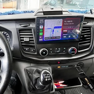 64GB Autoradio Navi Android 14 Carplay GPS 1 Din Ford Transit Custom 2018-2023 - Bild 1 von 14