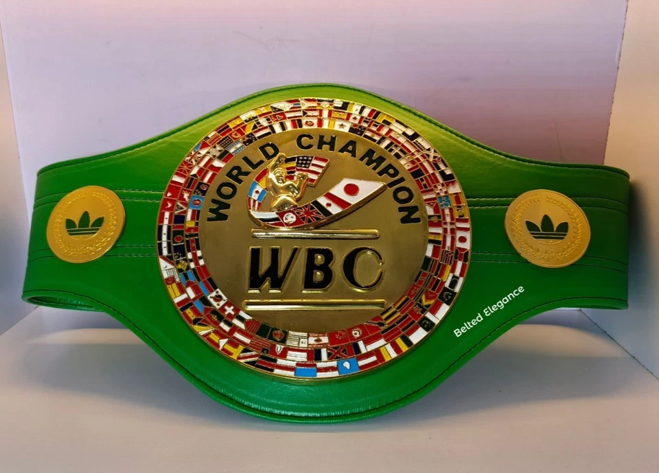 Réplica de cinto WBC World BOXING Championship alta qualidade nova edição 3D LOGOTIPO WBC - Imagem 1 de 4
