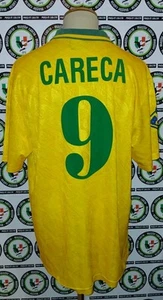 CARECA 1992 BRASIL BRAZIL SHIRT MAGLIA CALCIO FOOTBALL SOCCER CAMISETA JERSEY - Foto 1 di 14