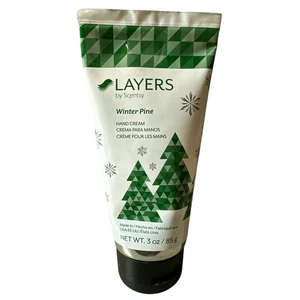 Crema de manos Scentsy Layers RARA descontinuada aroma navideño SELLADA - Imagen 1 de 3