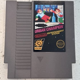 Urban Champion (Nintendo Entertainment System NES, 1986) 5 SCREW TESTED + WORKS