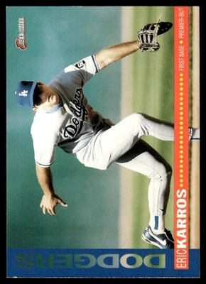 1994 O-Pee-Chee Eric Karros Los Angeles Dodgers #163 - Image 1 of 2
