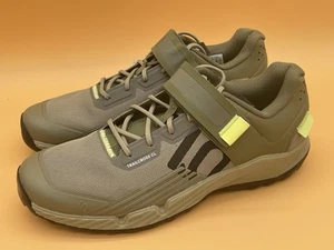 Zapatillas de ciclismo Adidas Five Ten Trailcross con clip verde órbita/carbono talla 10 - Imagen 1 de 7