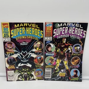 Lote de cómics Marvel Super Heroes Summer Special Run 1990 1-2 - Imagen 1 de 7