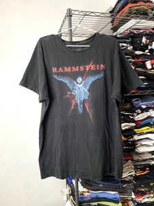 Vintage Rammstein Band Rock Tour T-Shirt Schwarz XXL Größe - Bild 1 von 8