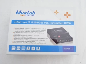 MUXLAB 500763-TX / 500763TX (NUOVO DI ZECCA) - SOLO trasmettitore - POE NIDS - Foto 1 di 9