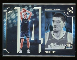 2024-25 PANINI SILHOUETTE Zach Edey GALA 8/8 CASE HIT #9 RC ROOKIE SSP Last - Picture 1 of 2