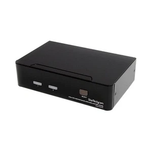 Startech SV231DVIUA 2 PORT DVI KVM SWITCH DUAL LINK USB AUDIO DVI KVM SWITCH - Afbeelding 1 van 1