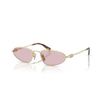 Gafas de sol para mujer Miu Miu MU A52S ZVN4I0 Oro oro rosa pálido lentes AUTÉNTICAS Foto 1 de 4