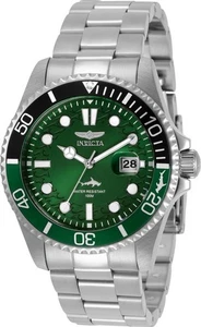 Invicta Pro Diver Sapphire Crystal Green Dial 30808 Quartz 100M Herrenuhr - Picture 1 of 1