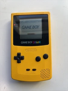 -No Sound- Gameboy Color Pokemon Edizione Speciale Pikachu Console Nintendo System - Foto 1 di 6