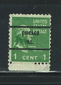 US Chicago ILL Precancel single Stamp (used) - Picture 1 of 1