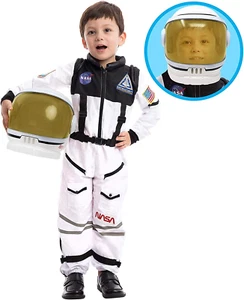 Astronaut Costume with Helmet for Kids Halloween Costumes - Picture 1 of 7