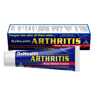 OzHealth Arthritis Pain Relief Cream 114g Joint Inflammation Muscle & Back Pain - Picture 1 of 1
