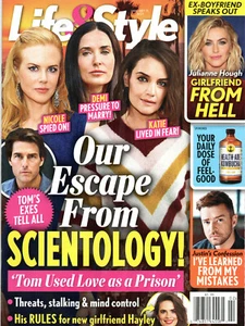 LIFE & STYLE January 11 2021 Nicole Kidman Demi Moore Katie Holmes Tom Cruise - Picture 1 of 2