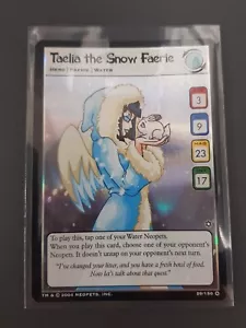 Neopets TCG - Taelia the Snow Faerie 26/150 - Hannah Ice Caves 2004 WOTC Mint - Bild 1 von 3