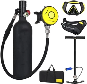 Mini Scuba Tank 1L Mini Bombola Da Sub, Bombola Subacquea Bombole Da Immersione - Foto 1 di 12