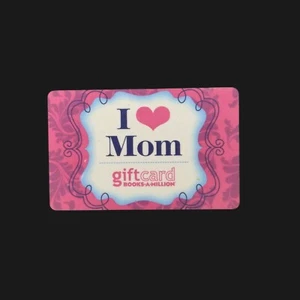 Books A Million I Love Mom NEW COLLECTIBLE GIFT CARD $0 #00004 - Picture 1 of 1