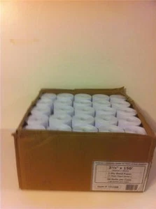 50 rollos de papel bond de 1 capa artículo de 3 1/4" x 150' # 19150b nuevos - Imagen 1 de 1