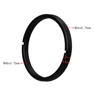 Aluminium Alloy M48*0.75mm Female to M54*0.75mm Male Adapter Ring for Telescope - Picture 1 of 8