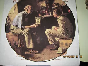 Knowles Sammelteller: NORMAN ROCKWELL'S "THE TEACHICE" - Bild 1 von 3