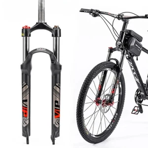 MTB Suspension Fork 26/27.5/29 Inch Mountain Bike Front Fork Straight Fork - Picture 1 of 23