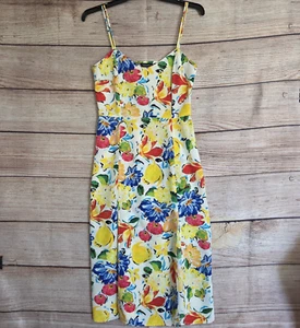 Zara High Slit Dress ~ Size M Women's ~ Double Strap - Picture 1 of 11