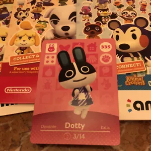 DOTTY #335 Animal Crossing Amiibo Card-Never Scanned! BRAND NEW! - Picture 1 of 4