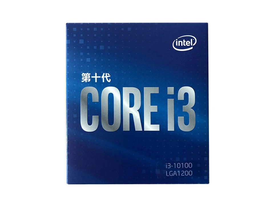 NEW Intel Core i3-10100 10th Gen CPU 3.6GHz (SRH3N) 6MB Cache CPU Processor - Image 1 of 1