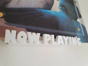 Wide Now Playing vinyl wall display / screw mounted record stand - Picture 1 of 5