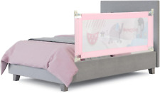 Bed Rail for Toddlers, 57’’ Extra Long, Height Adjustable & Foldable Baby Bed Ra