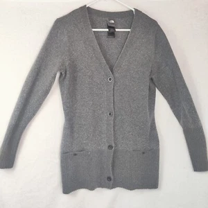 the north face alsace cardigan in Gray size Large Sweater - Picture 1 of 8