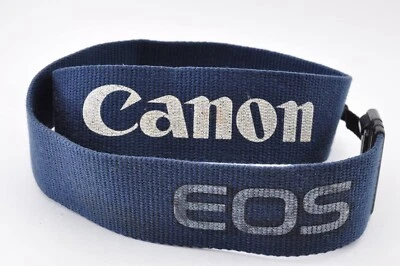 CORREA PARA EL CUELLO CÁMARA EOS Canon azul/blanco [excelente] nailon 24 pulgadas de Japón Foto 1 de 4