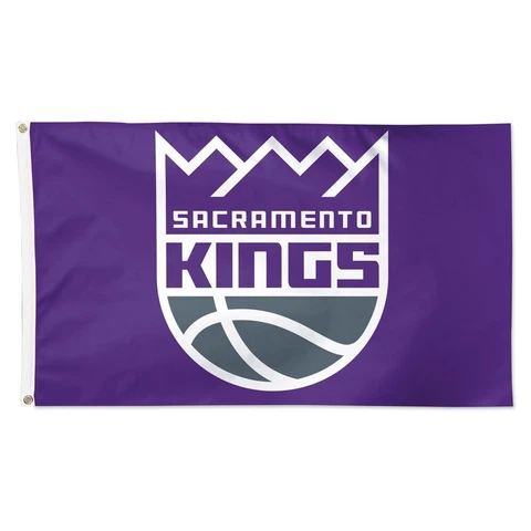 SACRAMENTO KINGS LOGO 3'X5' TEAM FLAG NEW WINCRAFT 👀 Cover
