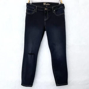 Kut From The Kloth Women's Jeans Straight Leg Distressed style KP0346MA6 size 8 - Picture 1 of 9