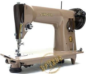 Vintage SINGER 201 201k Heavy Duty Sewing Machine Serviced & Restored by 3FTERS - Picture 1 of 17