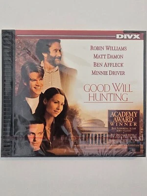 GOOD WILL HUNTING DIVX SEALED R MOVIE MATT DAMON BEN AFFLECK - Image 1 of 2