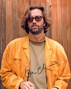 Original Signed Photo of Eric Clapton 10x8 + COA - Picture 1 of 1