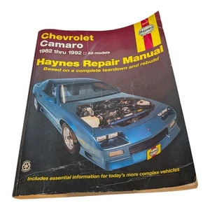 HAYNES Chevrolet Camaro (1982-1992) All Models Repair Manual 24016 - Picture 1 of 8