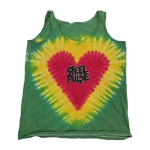 Canotta Vintage Acciaio Pulse Reggae Cuore Tie Dye Retro Band Tee Medium - Foto 1 di 11