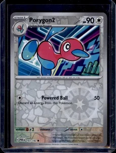 Porygon2 SV04: Paradox Rift Pokémon #143/182 Reverse Holo NM+ - Bild 1 von 2