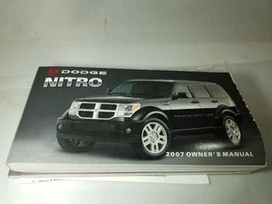 NITRO 2007 Owners Manual - Picture 1 of 12